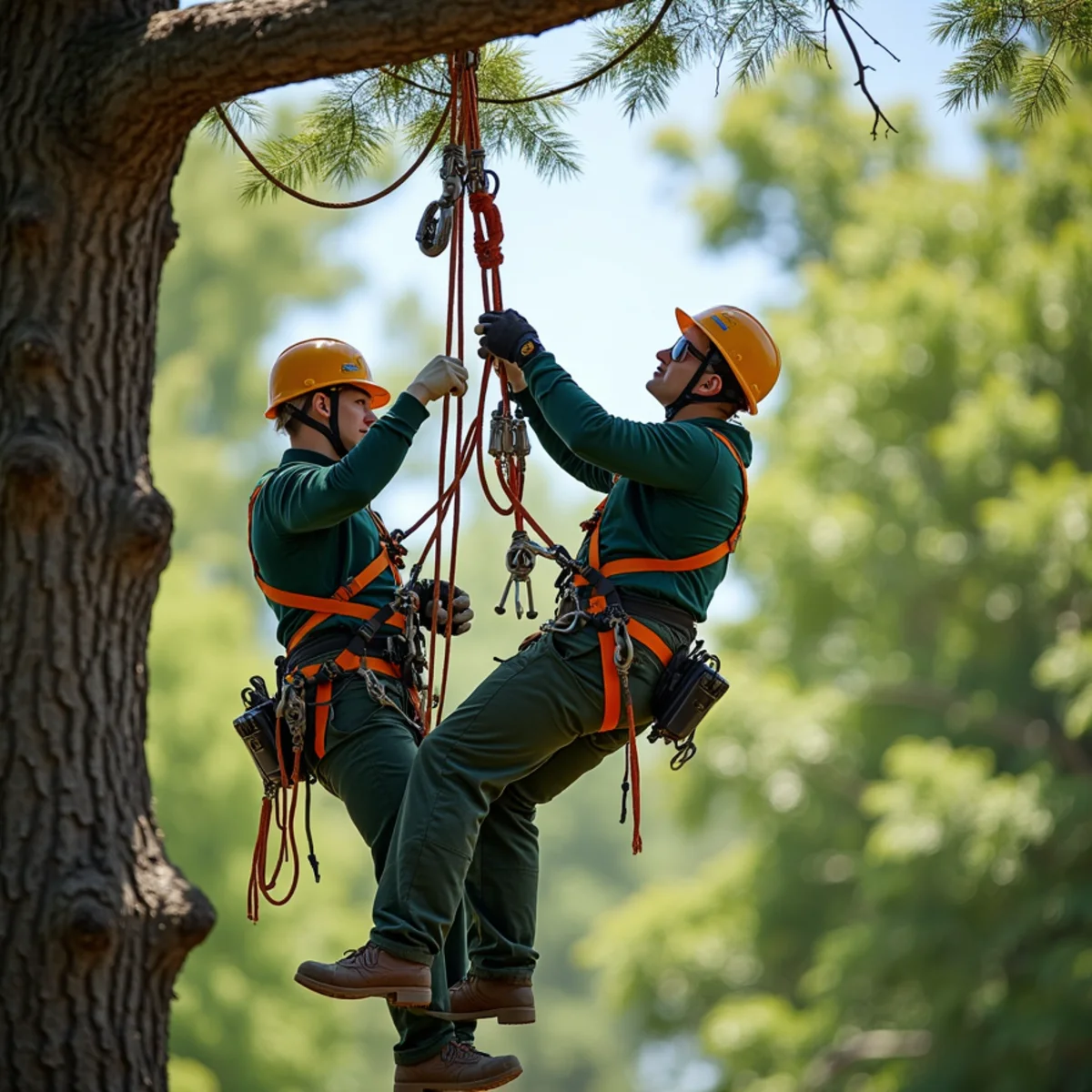 Specialized arboricultural equipment and methods for 7 Signs a Tree Is Dangerous and Needs to Come Down
