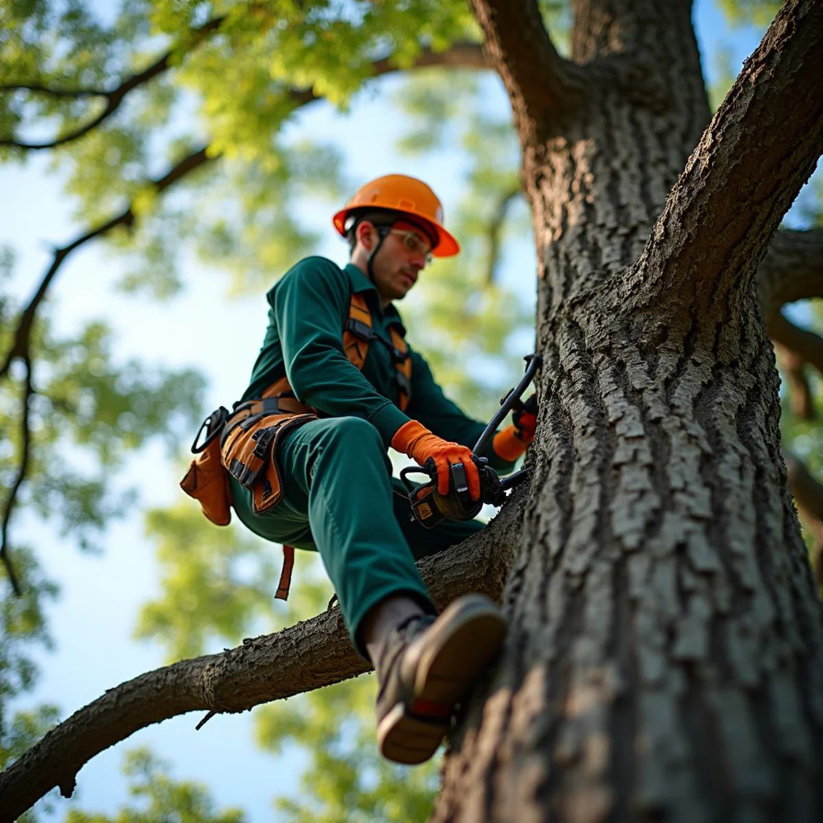 Structural tree pruning to prevent storm damage in Valdese, NC