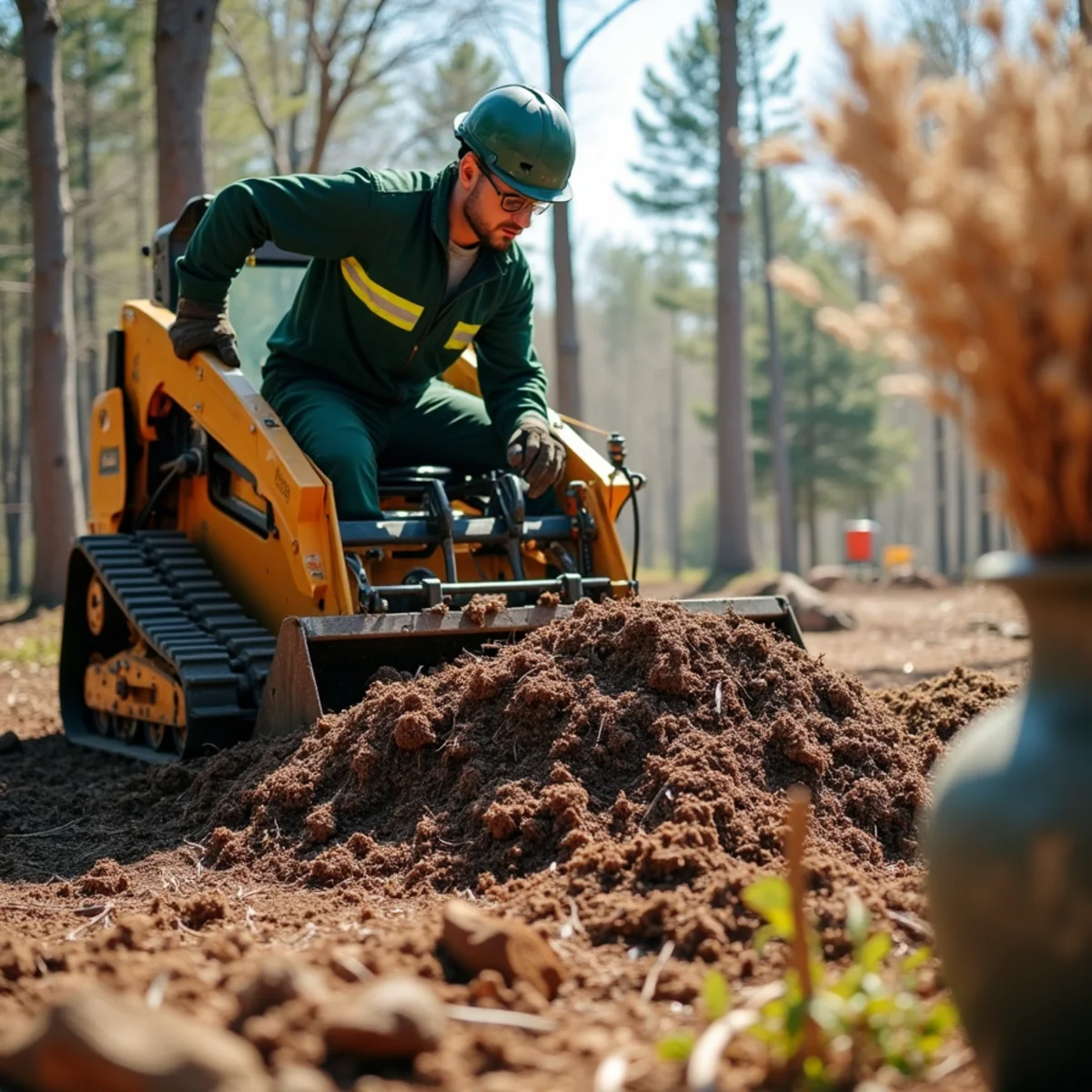 Professional commercial equipment in action for Tree Cabling & Bracing