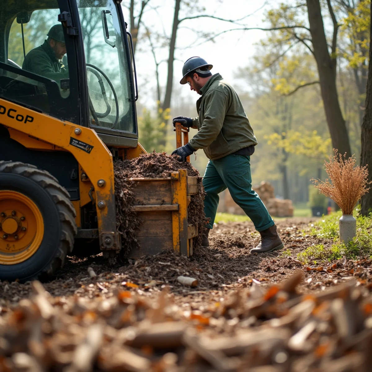 Professional commercial equipment in action for Tree Health Care