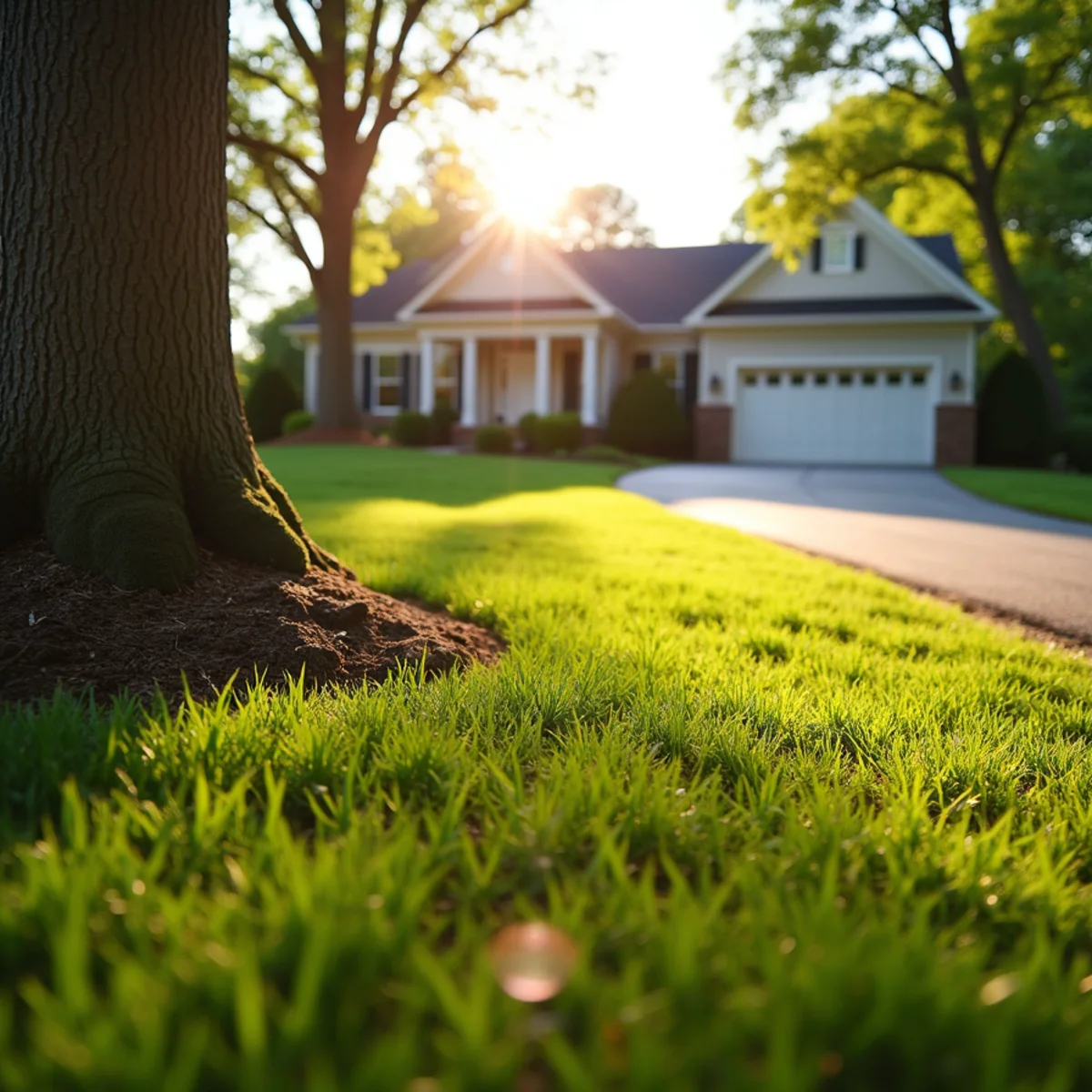 Immaculate yard condition and finished results after Tree Removal